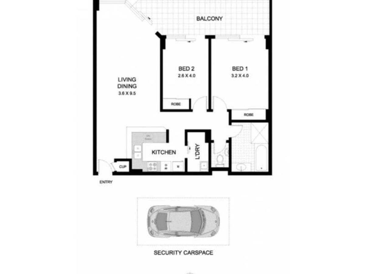 Accommodation Sydney - Kent Street Sydney Cbd Top Floor 2 Bedroom Apartment With Balcony Exterior foto
